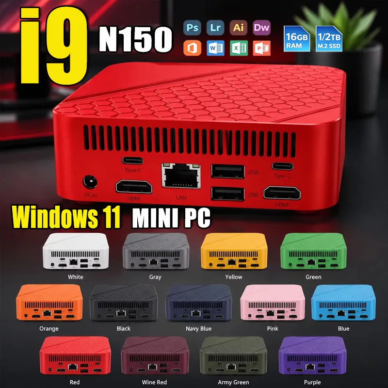 Pc Gaming Intel - มินิพีซี Intel Core I9 N150 Windows
