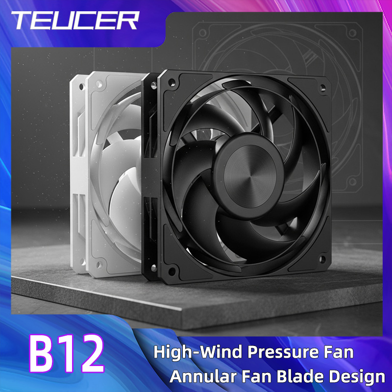 Pc Water Cooling - พัดลมระบายความร้อนซีพียูคอมพิวเตอร์ TEUCER ขนาด 120 มม. ประสิทธิภาพสูง