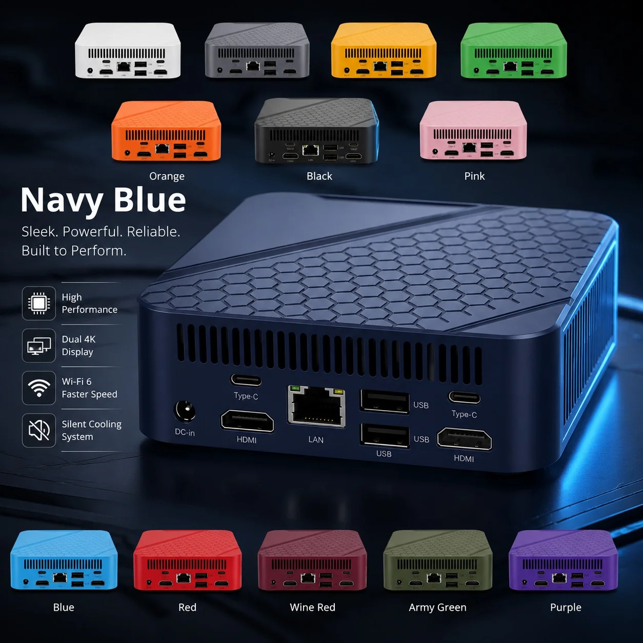 มินิพีซี Intel Core I9 N150 Wi - Pc Gaming Intel บทวิจารณ์และราคา