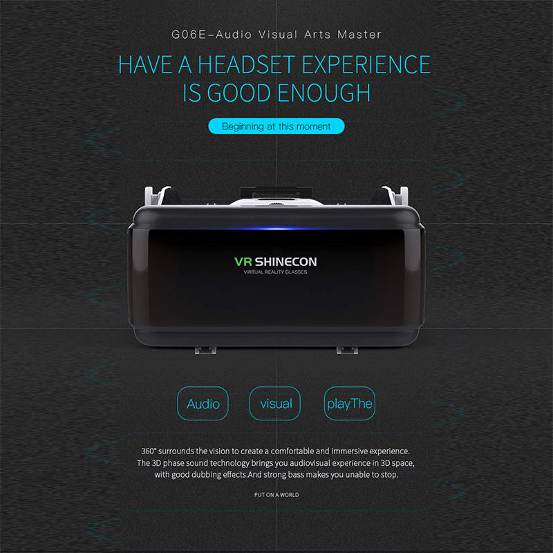 VR Shineconหมวกนิรภัย3Dแว่นตาเ - Vr Headset Pc บทวิจารณ์และราคา