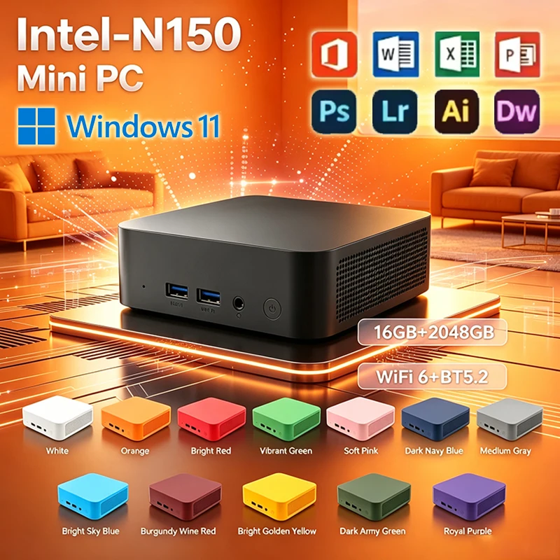 Intel N150 Windows 11 มินิพีซี - Pc Gaming Intel บทวิจารณ์และราคา